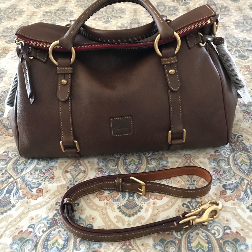 D & B  FLORENTINE SATCHEL *WITH* MATCHING WALLET